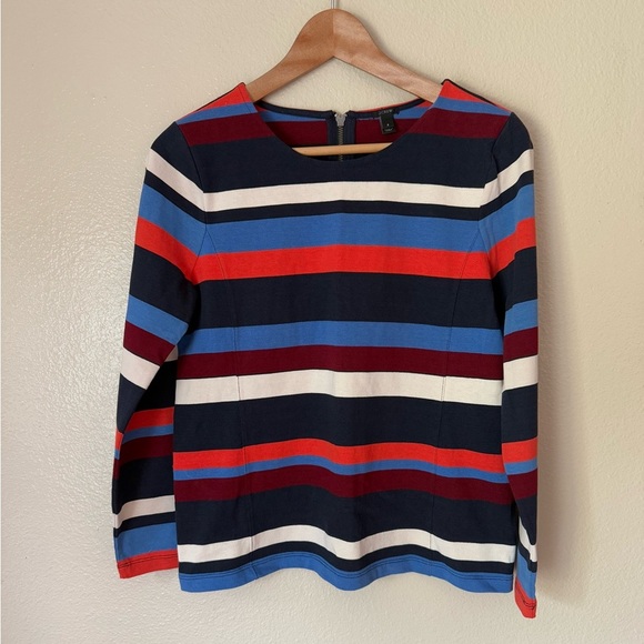 J CREW Striped Top - Picture 1 of 4